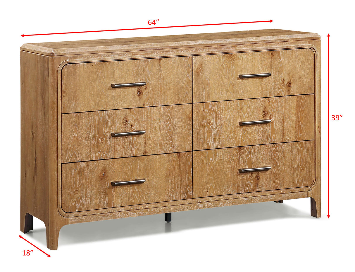 Westcott - Dresser - Cerused Natural