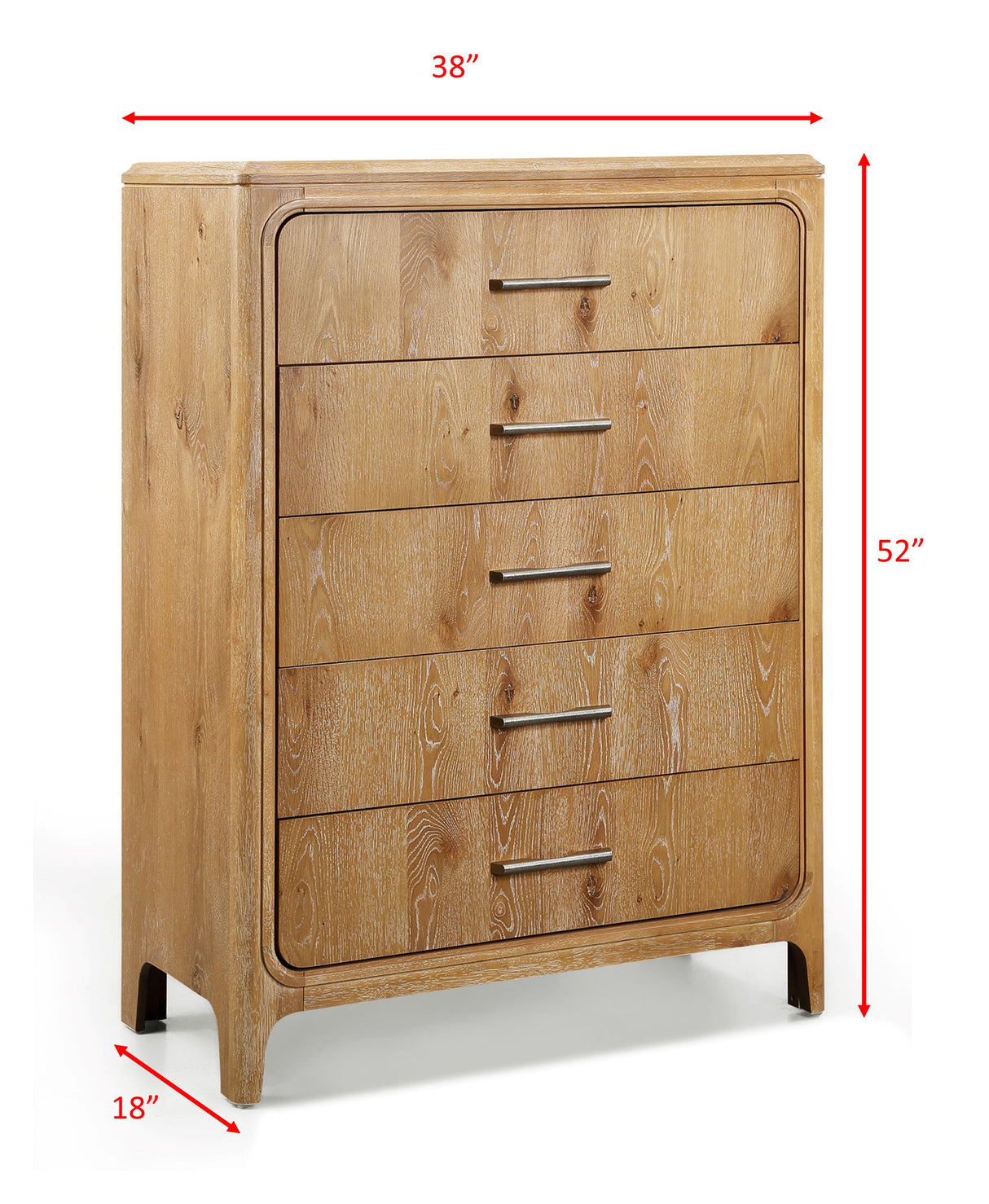 Westcott Chest-Cerused Natural