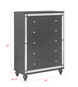 Refino - Chest - Gunmetal