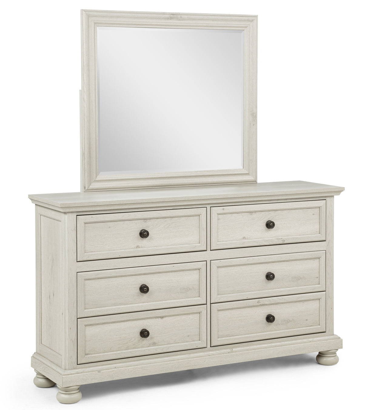 Claribelle Dresser Mirror-White