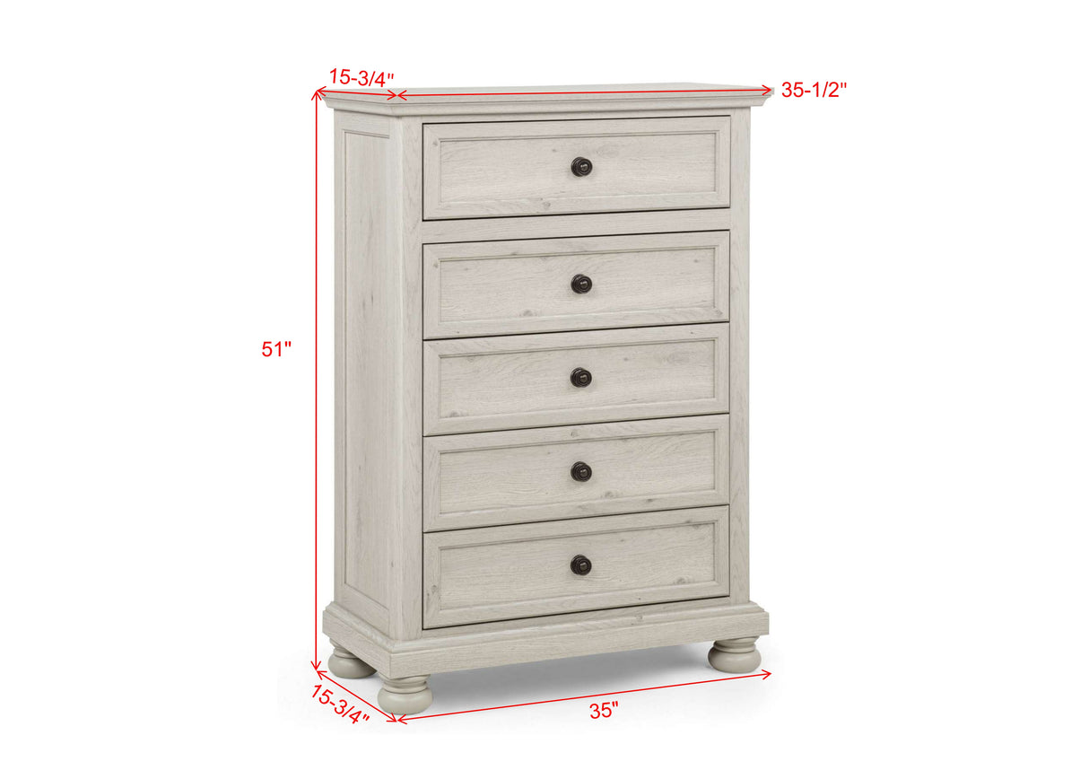 Claribelle Chest-White