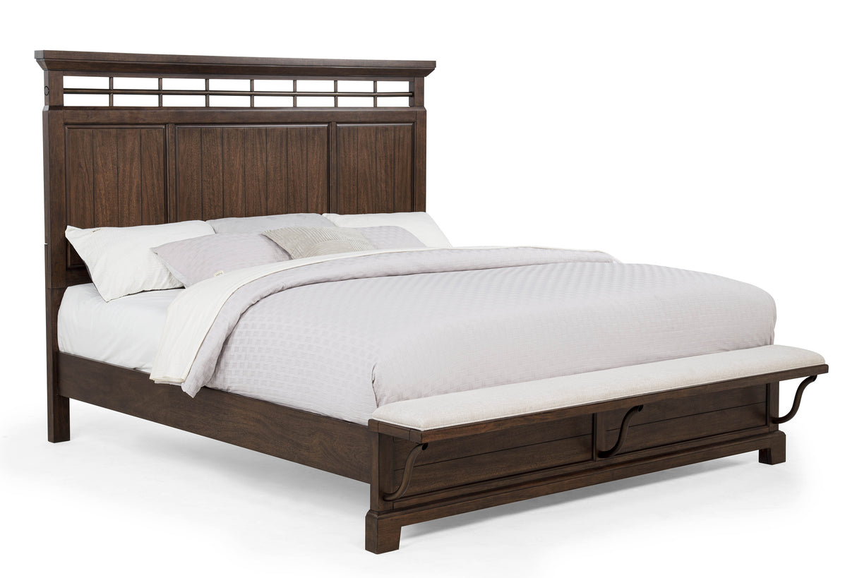Beckett King / Queen Bed Brown