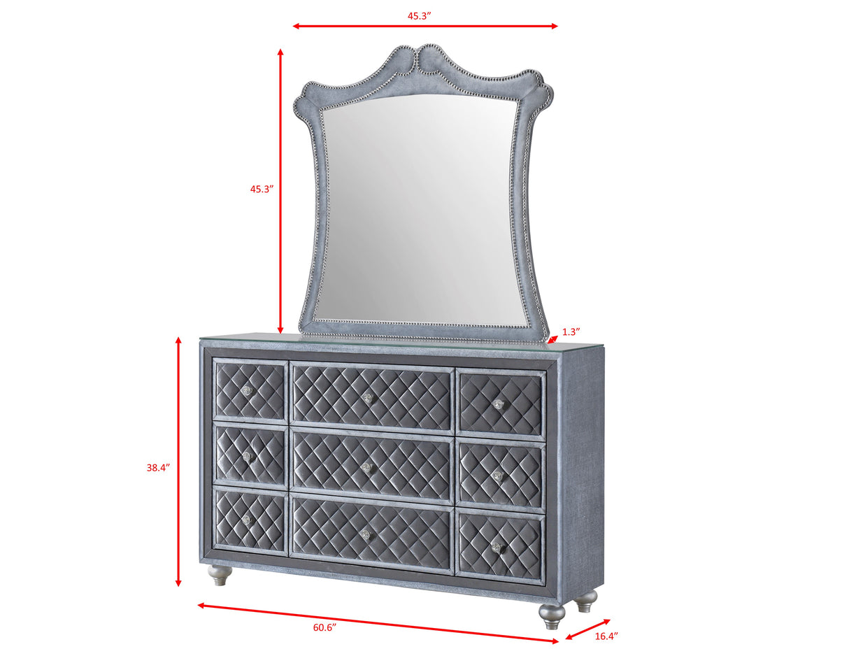Cameo Dresser Mirror