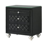 Cameo Night Stand - Black