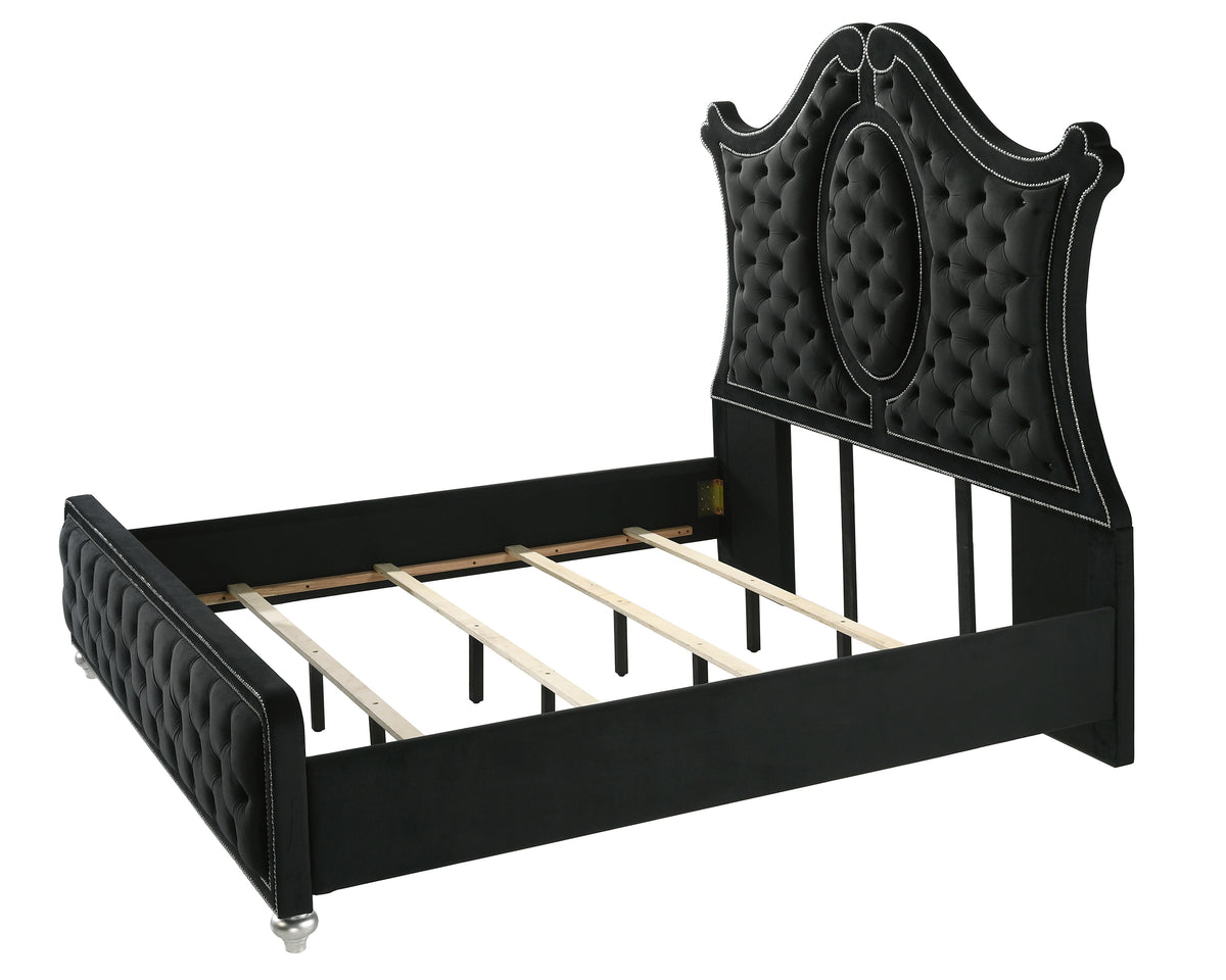 Cameo Bed Black