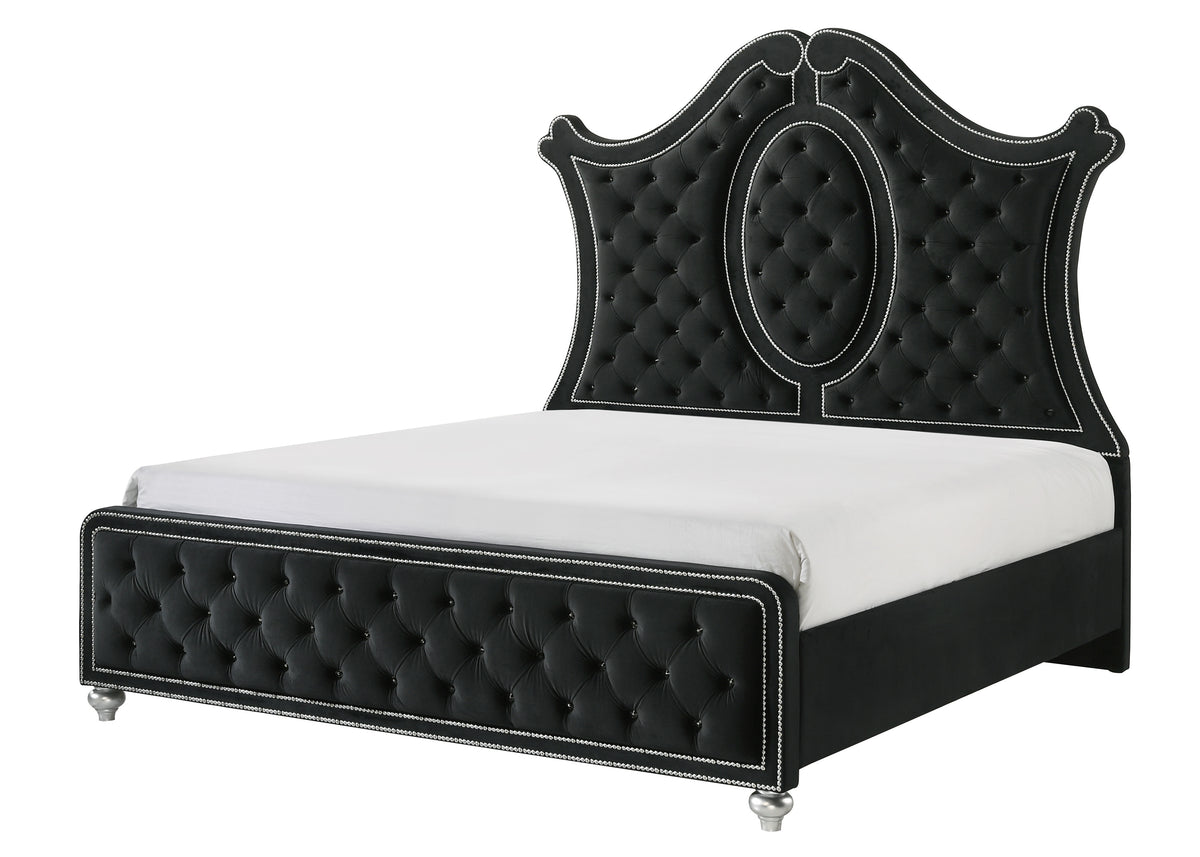 Cameo Bed Black