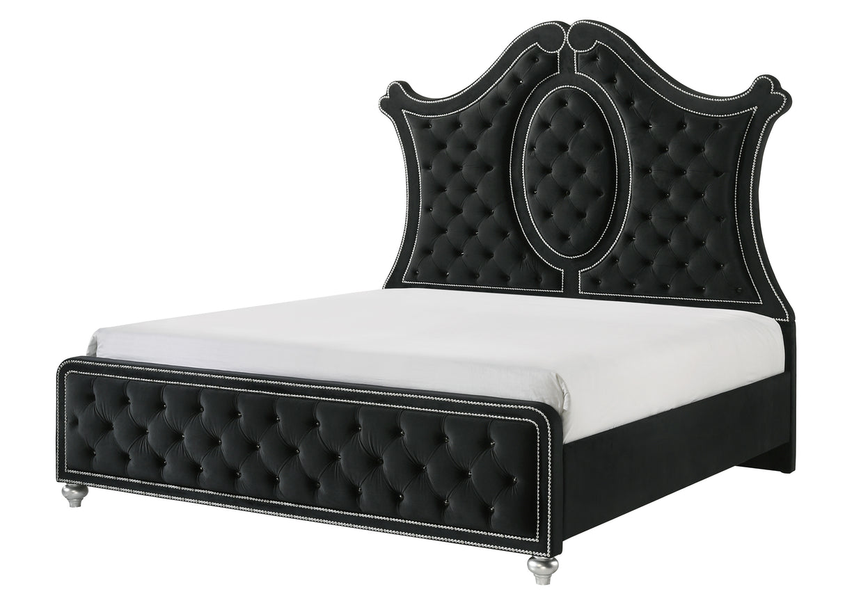 Cameo Bed Black