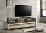 Patterson - TV Stand - Weathered White