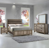Matteo - Tall Nightstand - Brown
