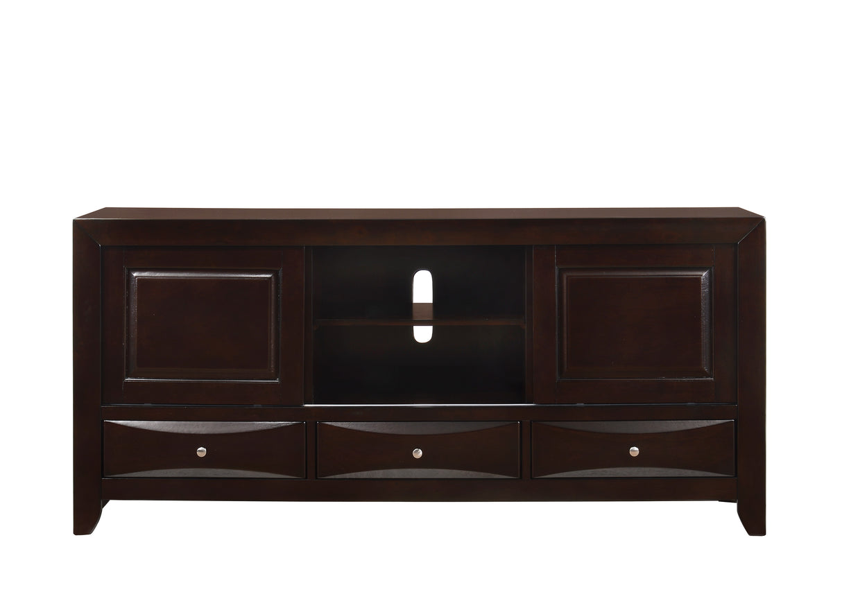 Emily Tv Stand Dark Cherry