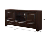 Emily Tv Stand Dark Cherry