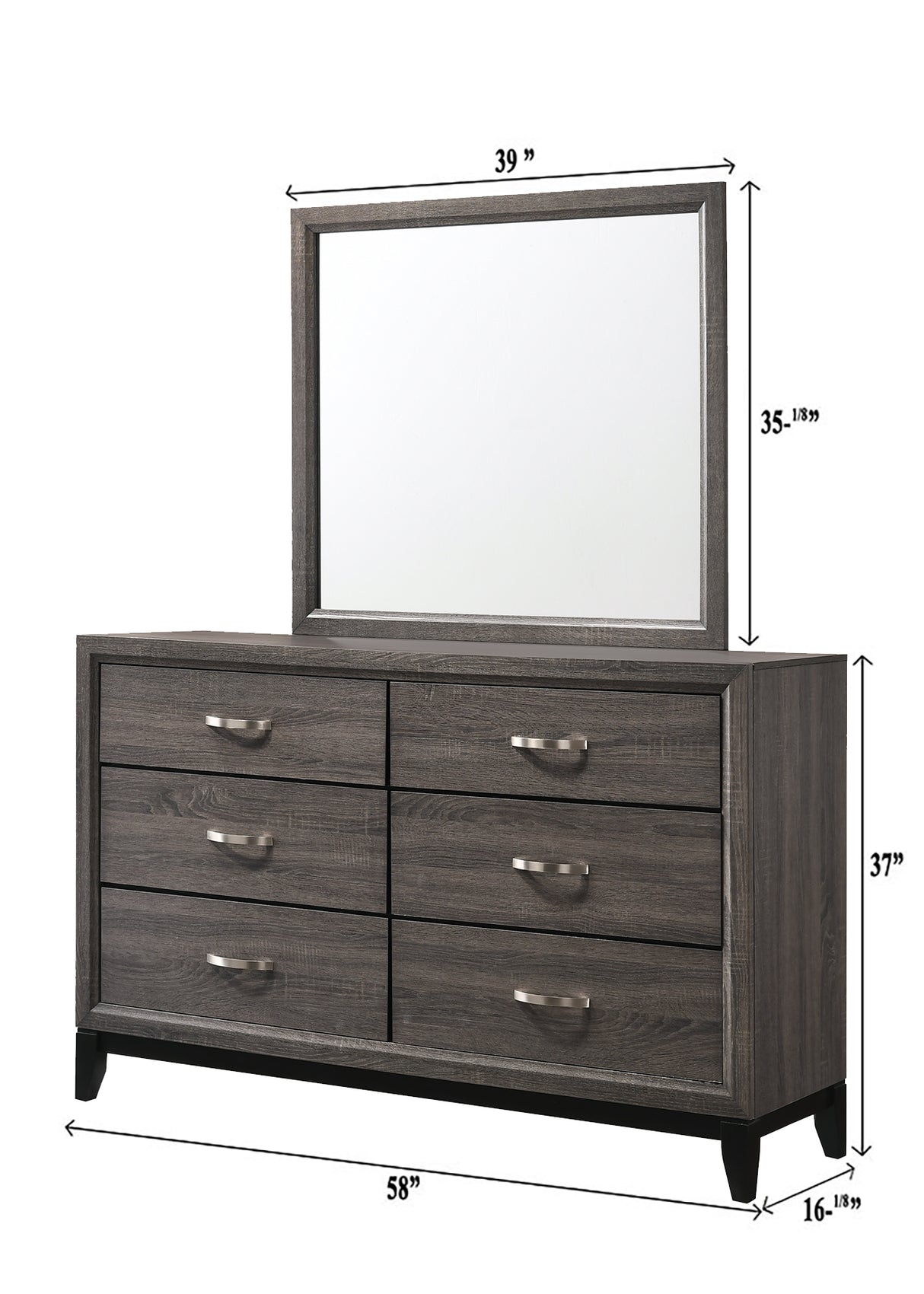 Akerson Dresser Grey