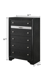 Regata Chest Black/Silver