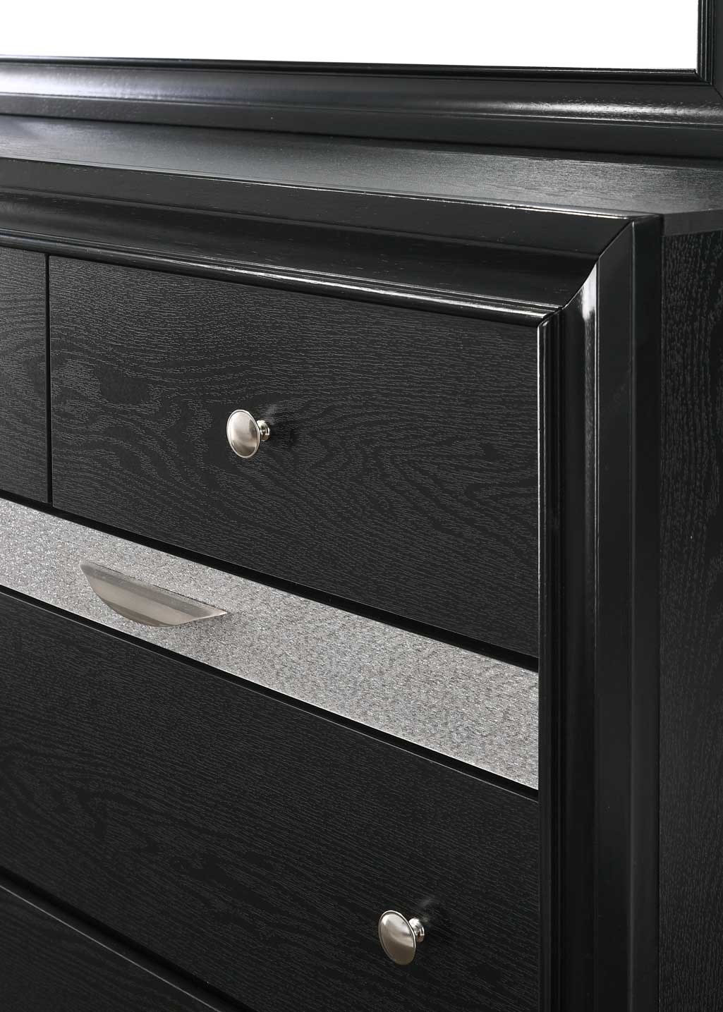 Regata Night Stand Black/Silver