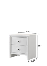 Evan Night Stand White