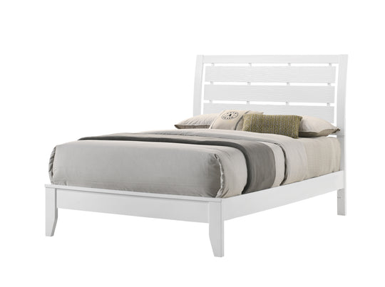 Evan Bed White