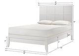Denker Bed White