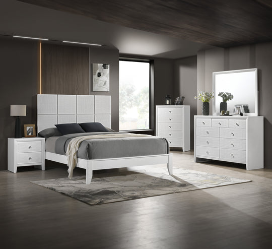 Denker Bed White