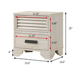 Sarter - Nightstand - White