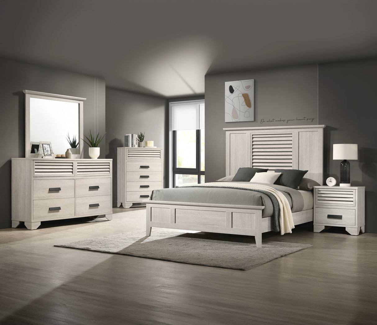 Sarter Bed White