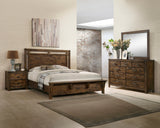 Curtis - Nightstand - Dark Oak