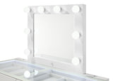 Luxo Vanity Top W/Led White