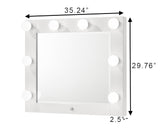 Luxo Vanity Top W/Led White