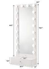 Luxo Tall Lighted Drawer Box Top