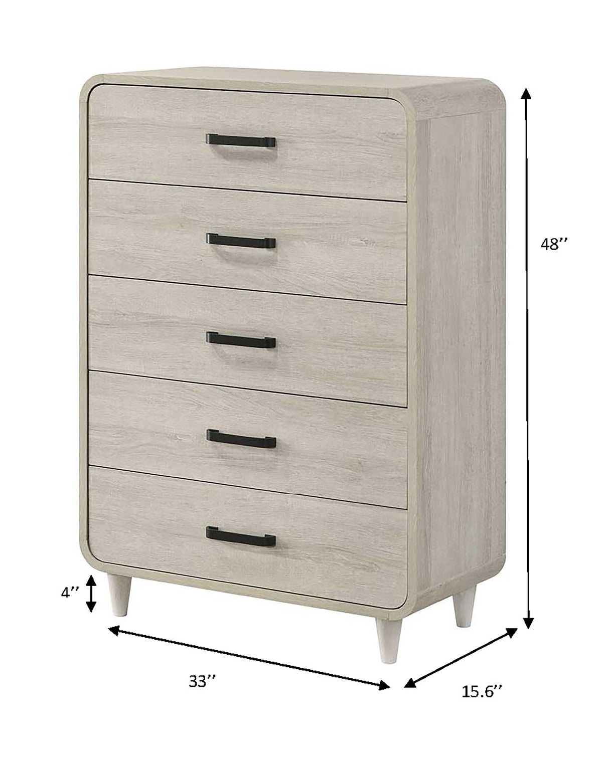 Nyomi - Chest - White