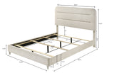 Nyomi Bed White