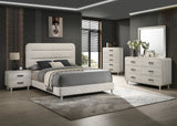 Nyomi Bed White