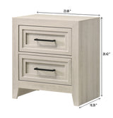 Lorraine - Nightstand - Antique White