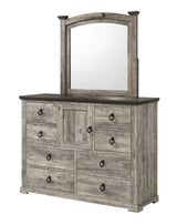 Ella-Mae Dresser Mirror-Reclaimed Grey