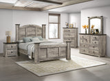Ella-Mae Dresser Mirror-Reclaimed Grey
