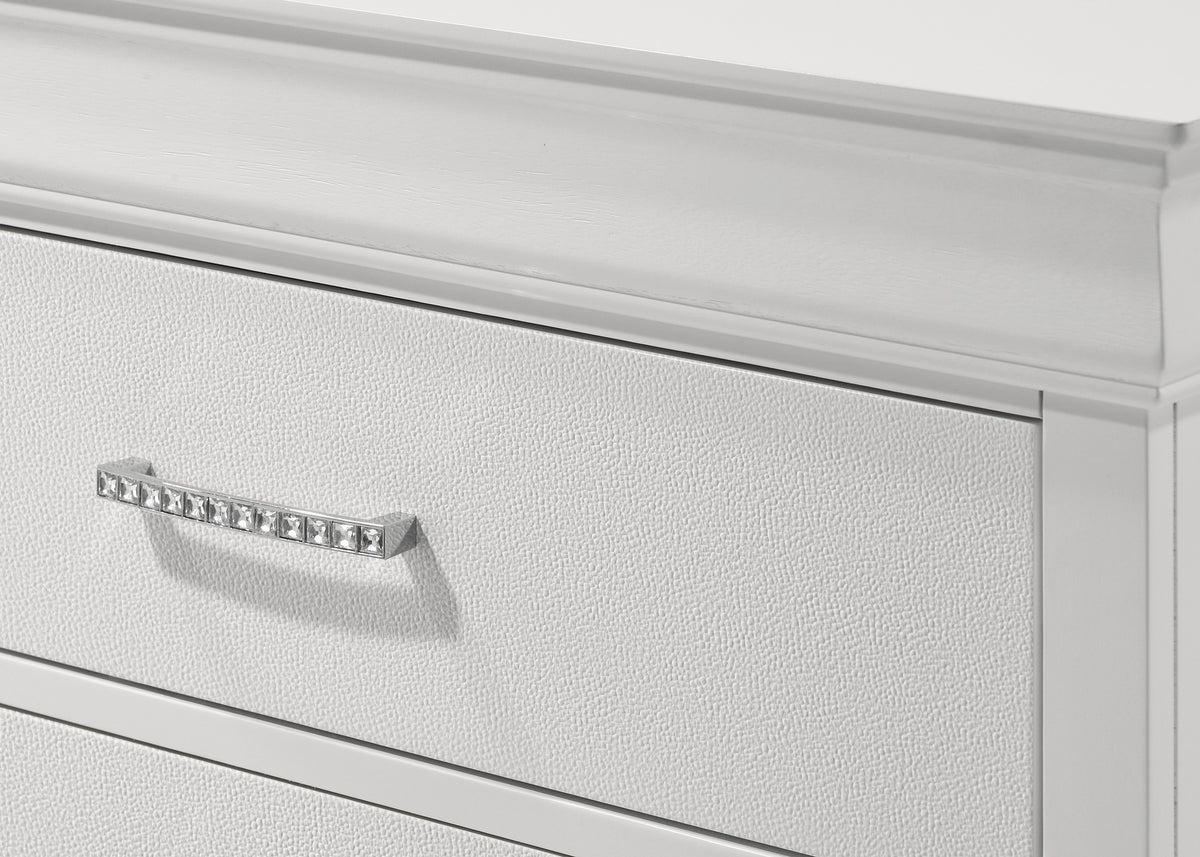 Amalia Chest White