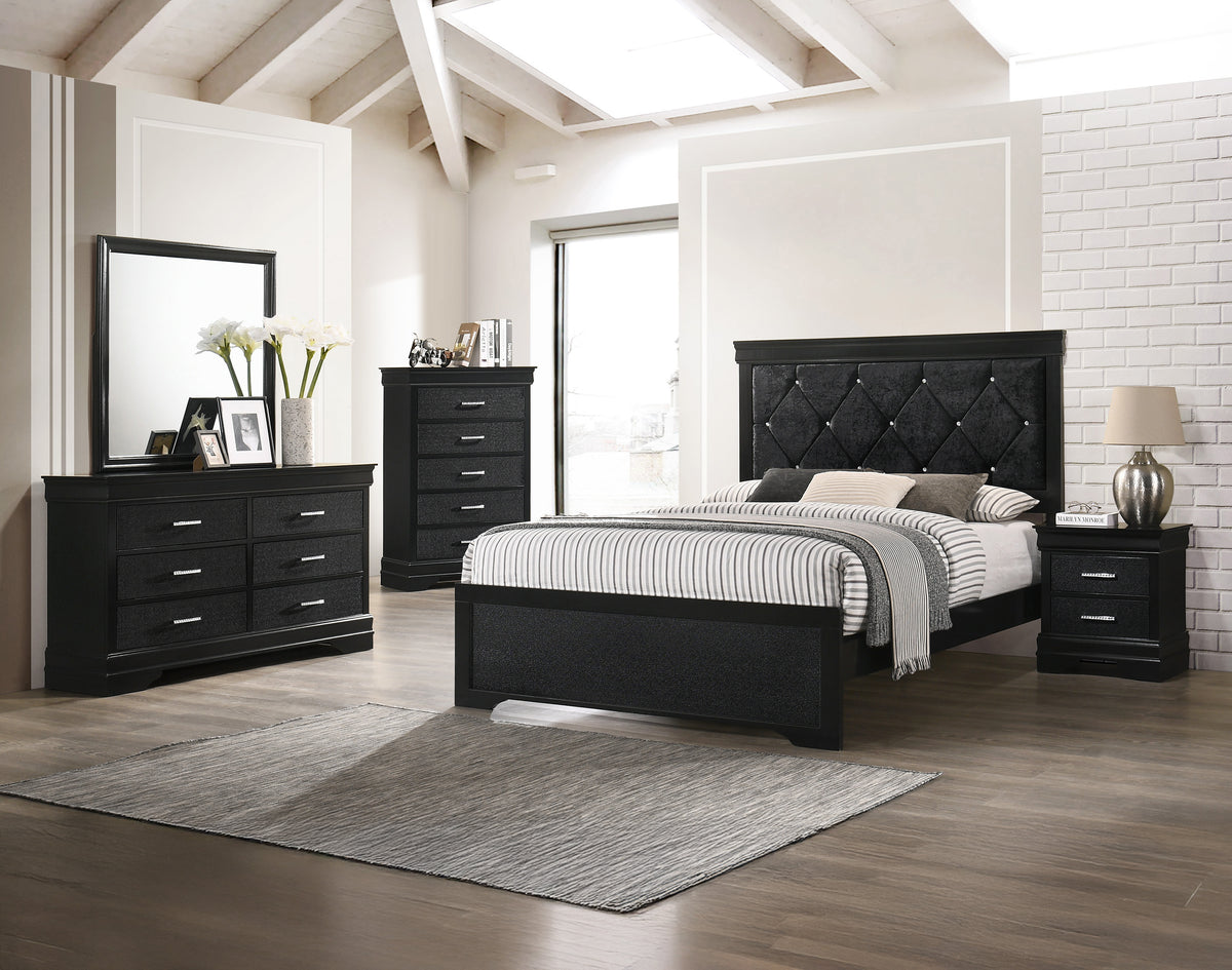 Amalia Bed Black
