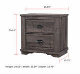 Coralee - Nightstand
