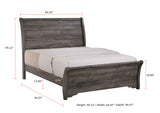Coralee - Panel Bed