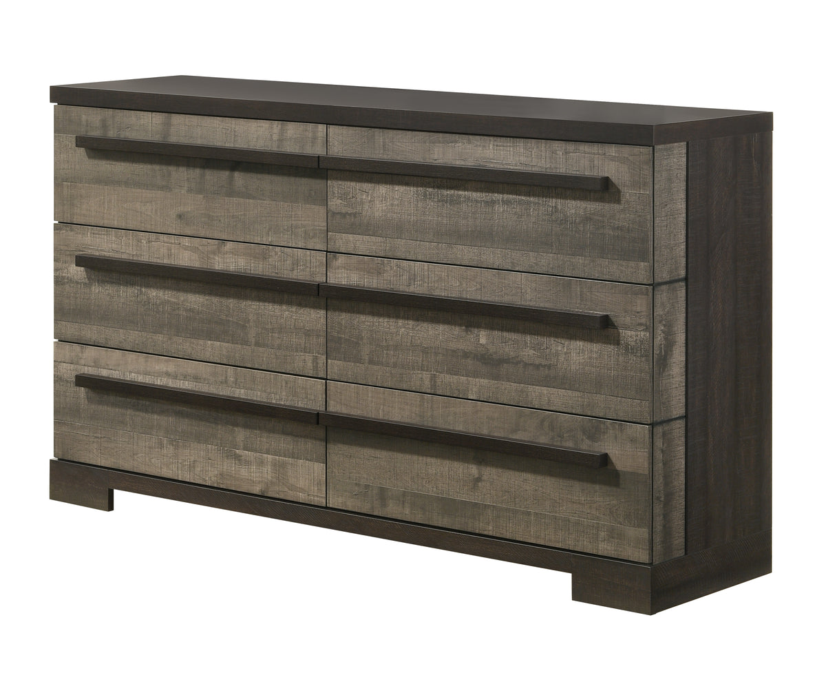 Remington Dresser Gray/Ebony
