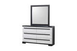 Remington Dresser Mirror Chalk/Ebony