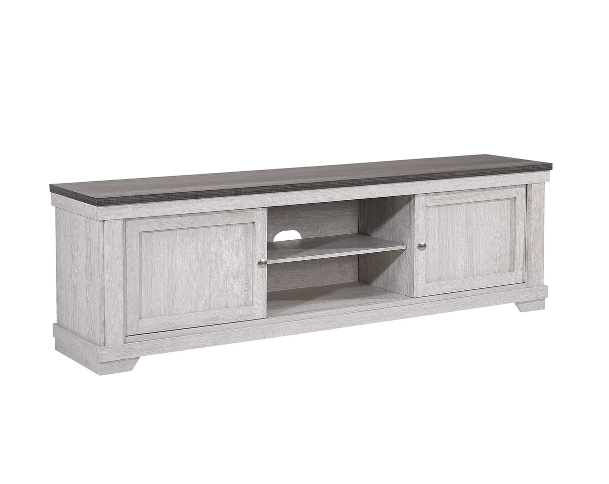 Leighton - 71" TV Stand - White