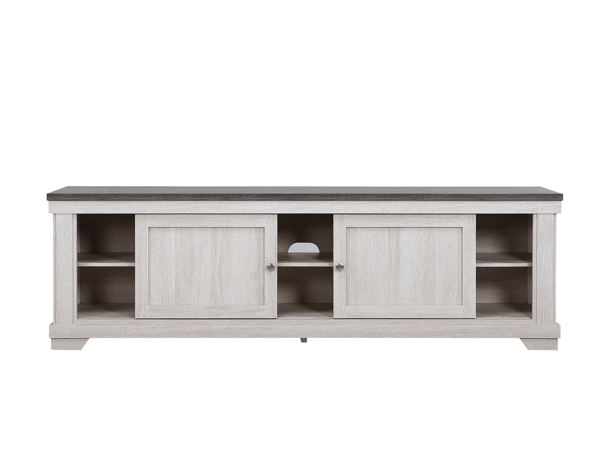 Leighton - 71" TV Stand - White