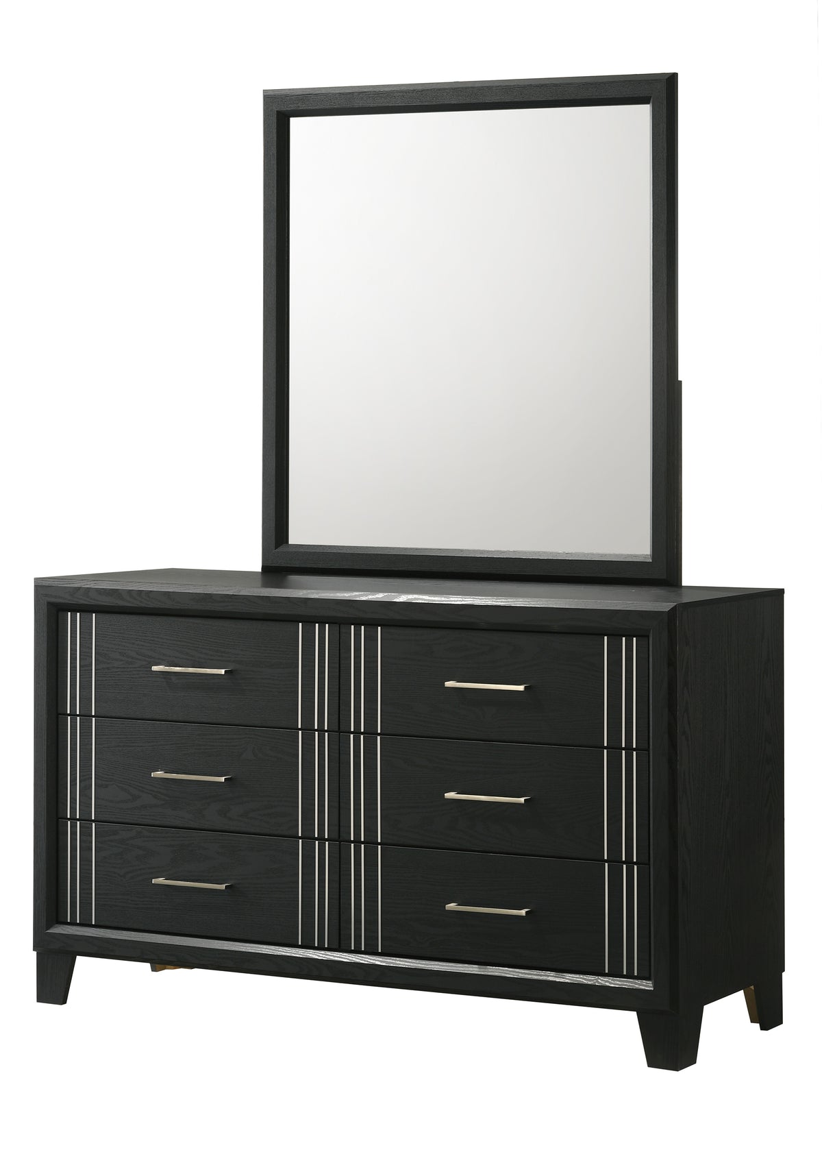 Charlie Dresser Mirror-Charcoal