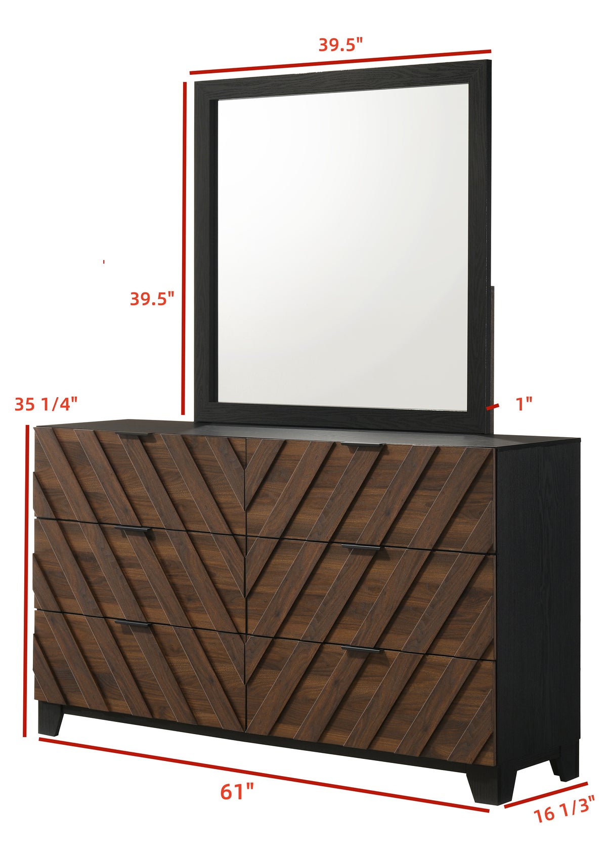 Zane Dresser Mirror