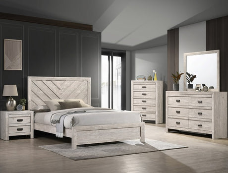 6 Piece Valor Bedroom Set by Crown Mark | Bel Furniture