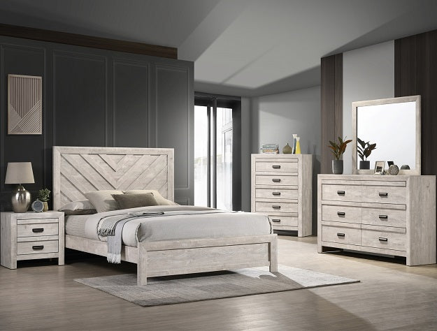 6 Piece Valor Bedroom Set by Crown Mark | Bel Furniture