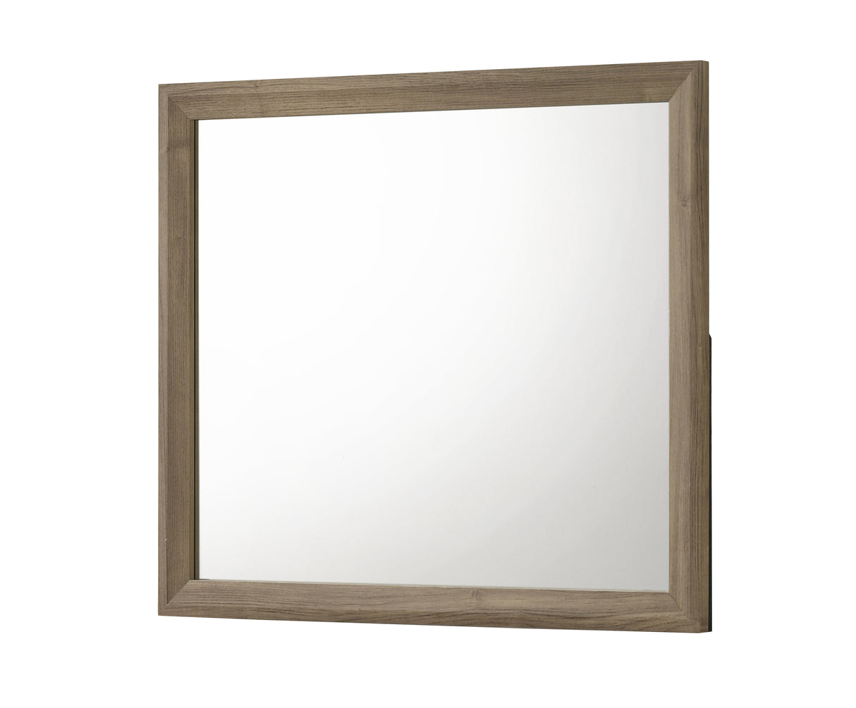 Valor Dresser Mirror-Light Brown