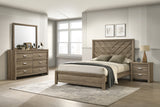 Valor Dresser Mirror-Light Brown