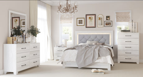 6 Piece Bedroom Set by Mollai Collections | Bel Furniture