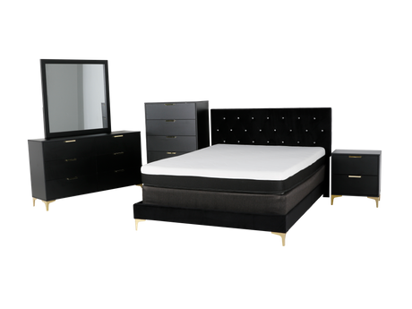 6 Piece Queen Bedroom Set by Mollai Collections | Bel Furniture